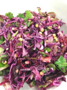 Red Cabbage and Roast Beetroot Salad