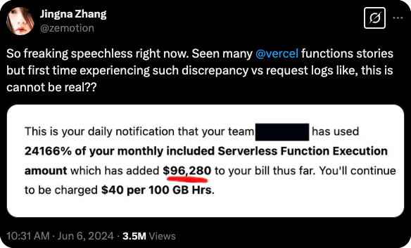 Serverless functions can get out of hand real quickly. 